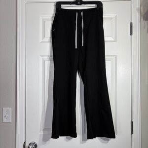 Figs Technical Collection Scrub Pants Small Black